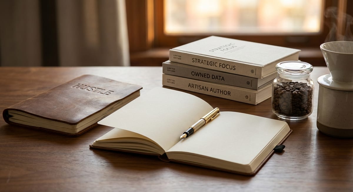 The Death of Hustle: Why 2026 is the Year of Strategic Focus for Authors