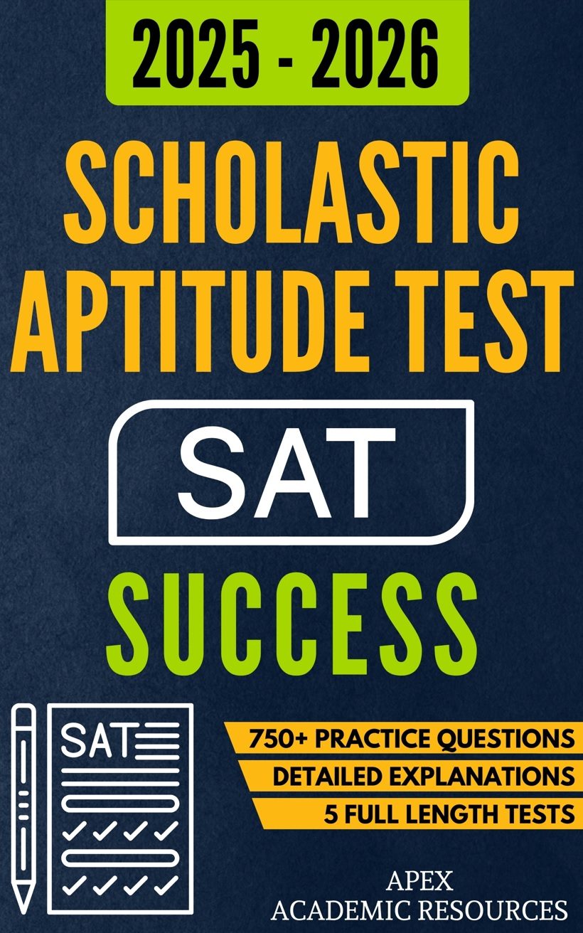 Scholastic Aptitude Test (SAT) Success: 5 Full-Length Tests, 750+ Practice Questions & Detailed Answer Explanations for Guaranteed First-Attempt Success by A. A. R.
