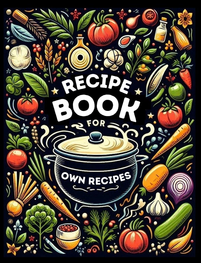 Recipe Book to Write In Your Own Recipes by Alexander C. Wayland