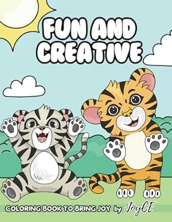 Fun and Creative Coloring Book by Ms Marie Joyce