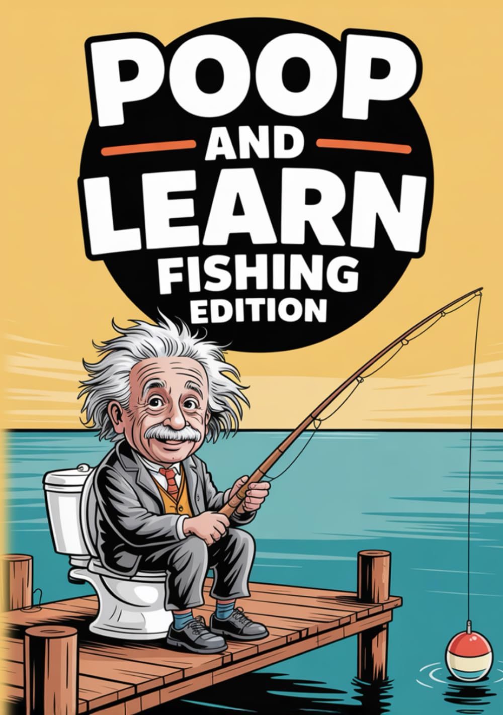 Poop And Learn Fishing Edition: Hilarious Fishing Facts For Your Time On The Throne. Funny Fishing Gifts For Men, Bathroom Reader & Poop Book For Adults. by Infinite Echo Publishing