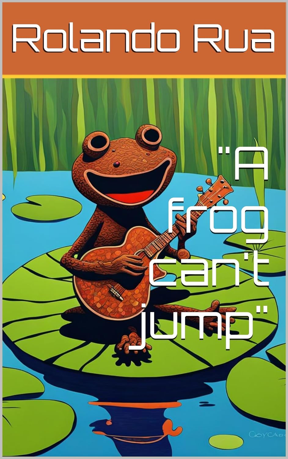 "A frog can't jump" by Rolando Rua