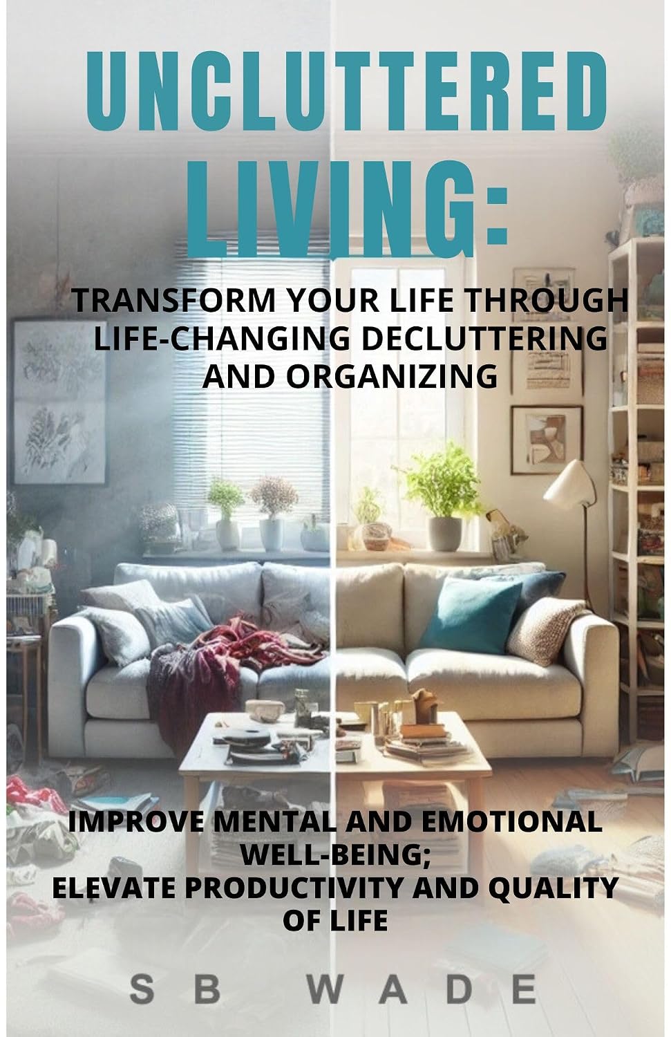 Uncluttered Living: Transform Your Life Through Life Changing Decluttering and Organizing: Improve Mental and Emotional Well Being, Elevate Productivity and Quality of Life by SB Wade