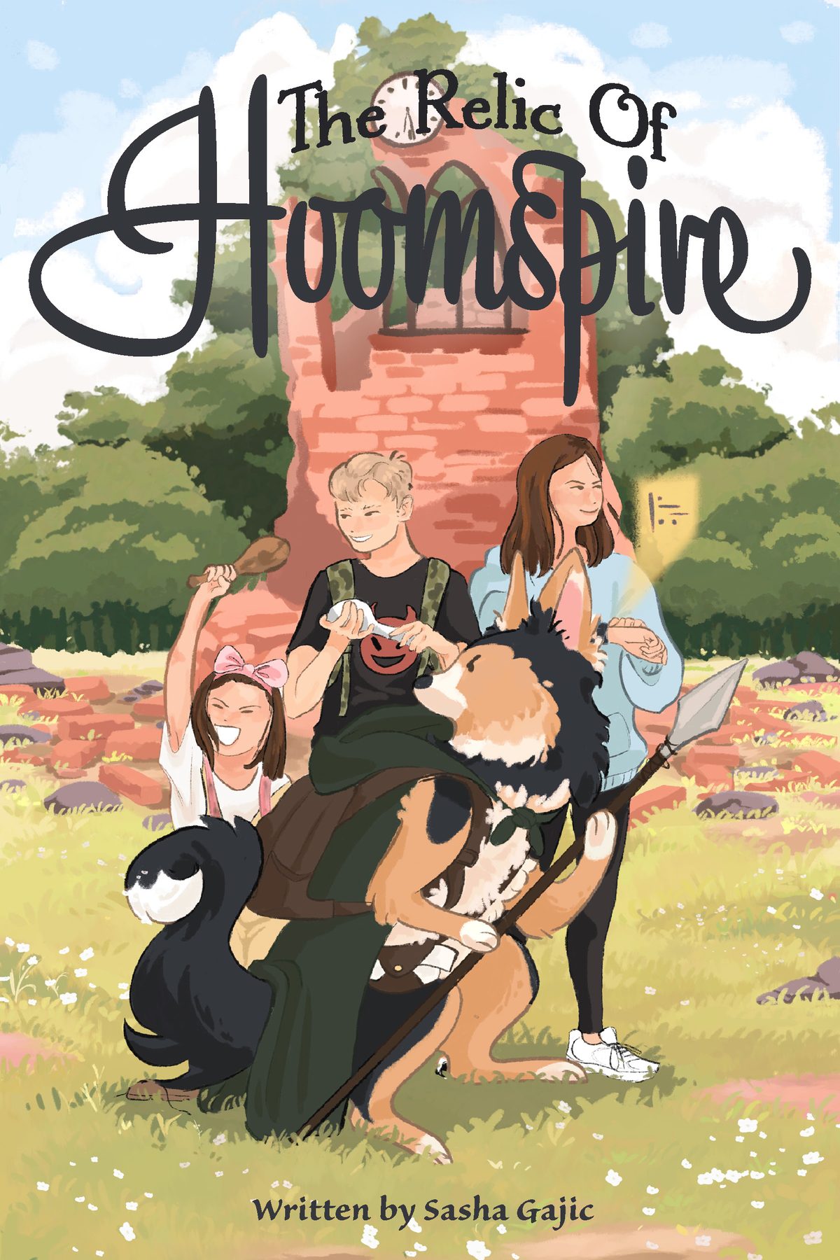 The Relic of Hoomspire: A Middle Grade Science Fiction Adventure with Talking Dogs by Sasha Gajic