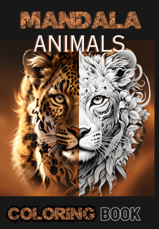 Mindful Coloring Book For Adults | 50 Anxiety, Stress Relieving Mandala Animal Designs 8.5" x 11": Adult coloring book for peaceful zen promoting ... Incredibly rewarding, creatively fullfilling. by Dreamtime Publsihing