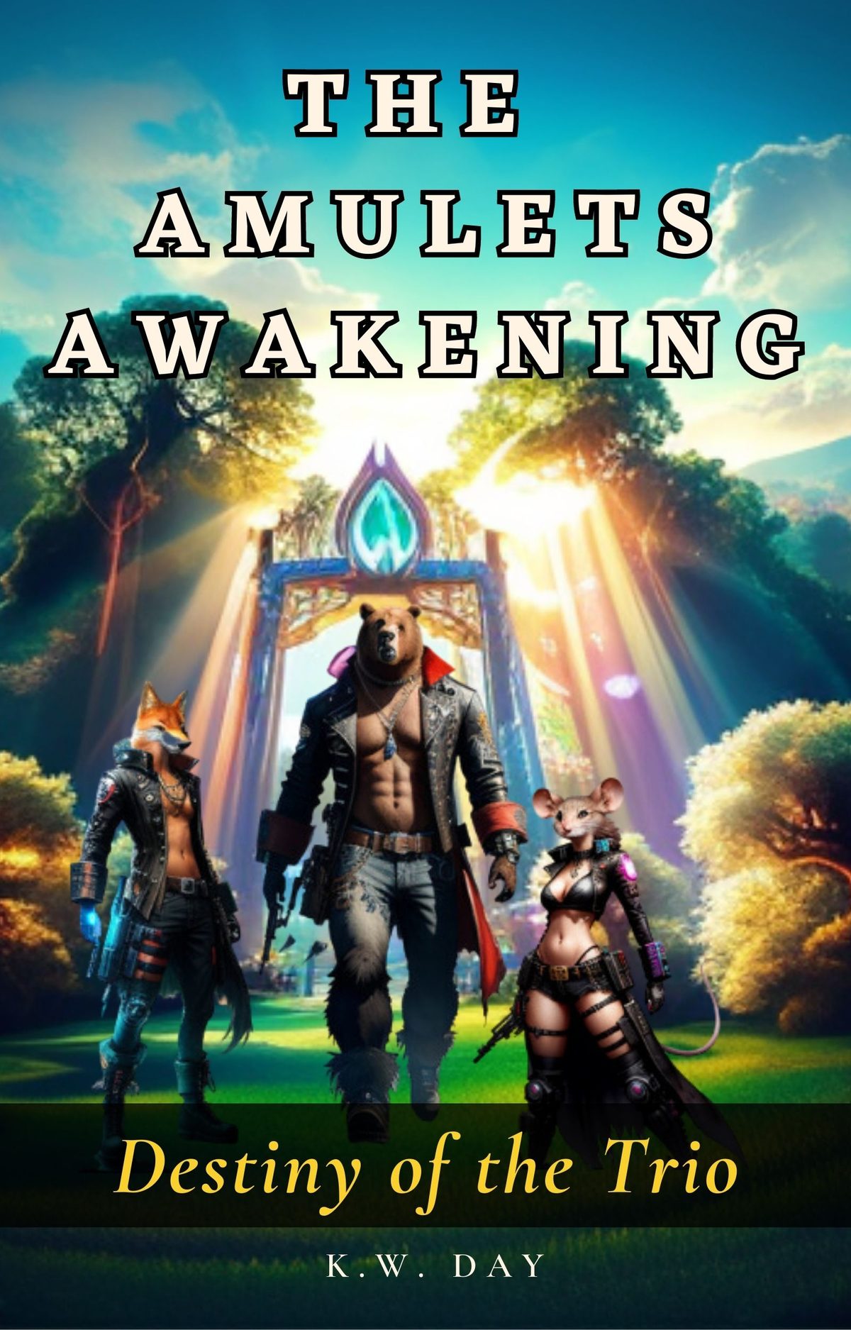The Amulets Awakening: Destiny Of The Trio by KW Day