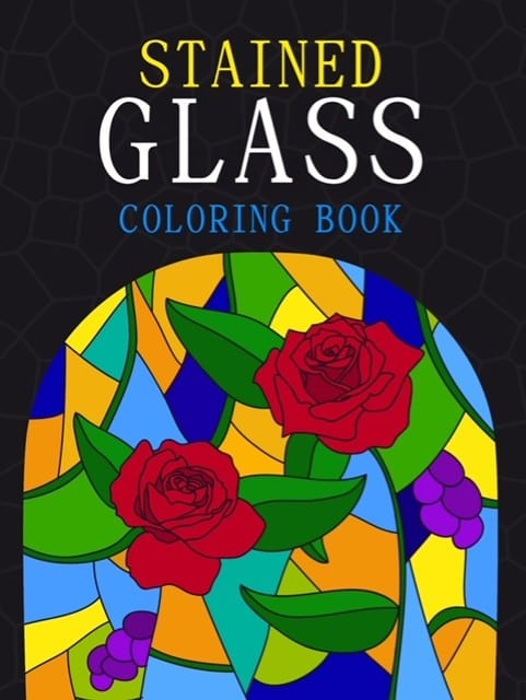 Stained Glass Coloring Book by Candy Appleton