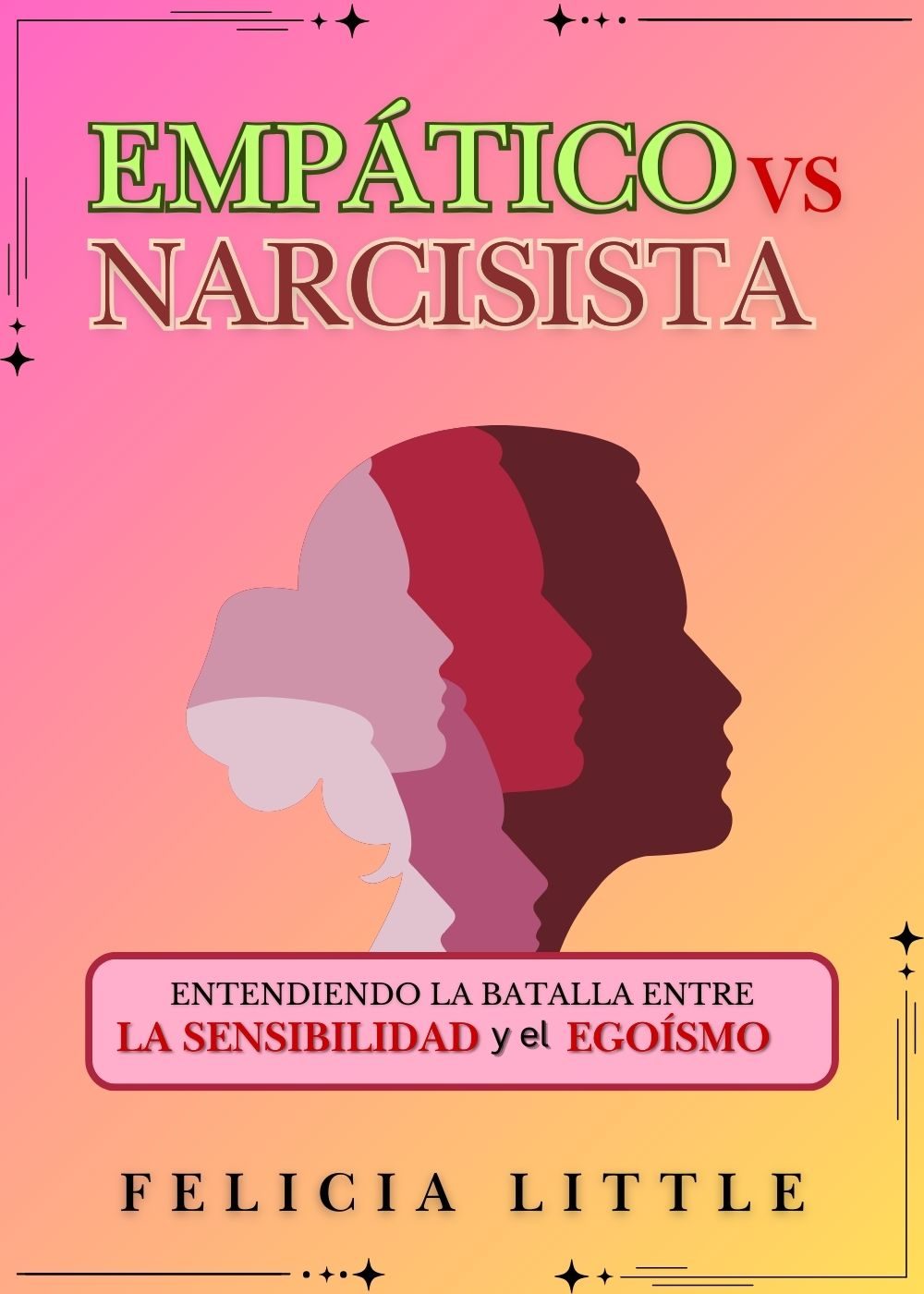 Empático vs. Narcisista: Entendiendo la batalla entre la sensibilidad y el egoísmo (Spanish Edition) by Felicia Little
