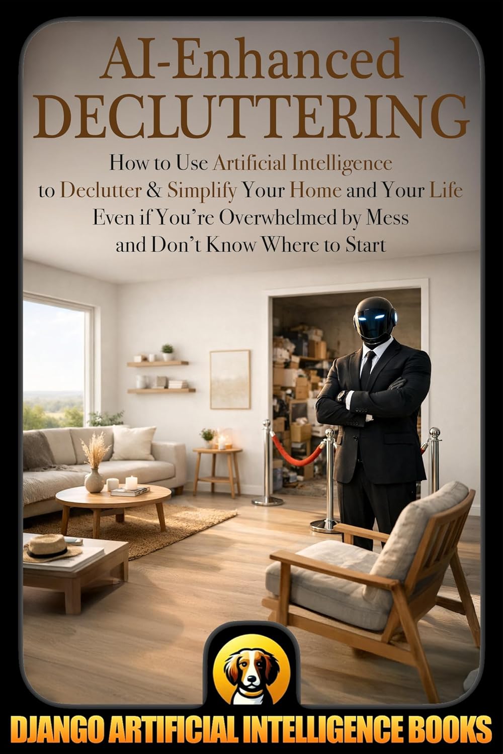 AI-Enhanced Decluttering: How to Use Artificial Intelligence to Declutter & Simplify Your Home and your Life Even if You're Overwhelmed by Mess and Don't ... to Start (AI and Minimalism & Simplicity) by Django Artificial Intelligence Books