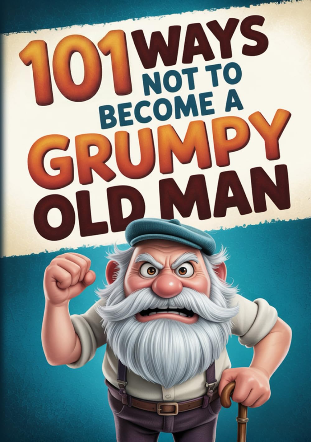 101 Ways Not To Become A Grumpy Old Man: How Not To Become A Grumpy Old Fart. The Funny Old Man Gift / Gag Gift For Men. by Timeless Arc Press
