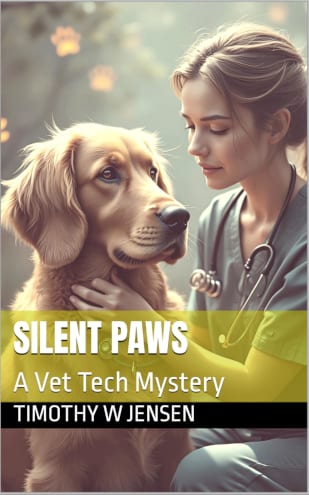 Silent Paws - A Vet Tech Mystery by Timothy Jensen