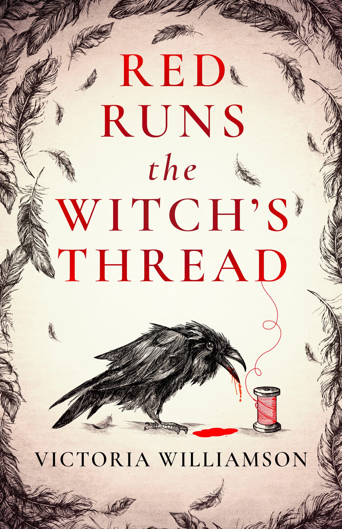 Red Runs the Witch's Thread by Victoria Williamson