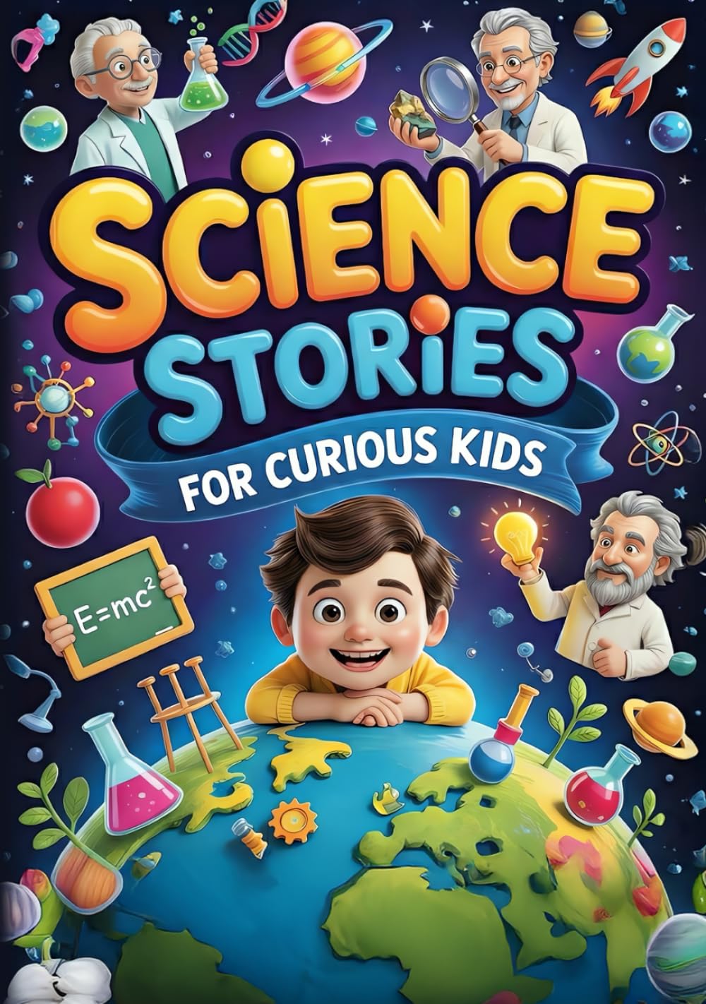 Science Stories For Curious Kids: An Exciting Collection Of Stories That Make Science Fascinating And Fun. Gifts & Short Stories For Kids. Stem & ... Age 8-12 Including Physics And Chemistry. by Timeless Arc Press
