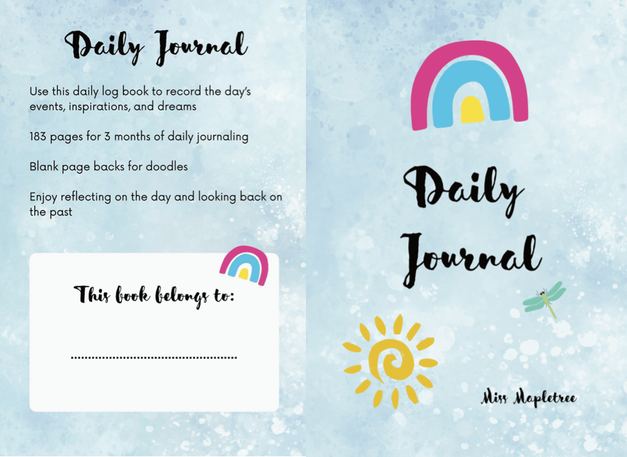 Daily Journal by Miss Mapletree