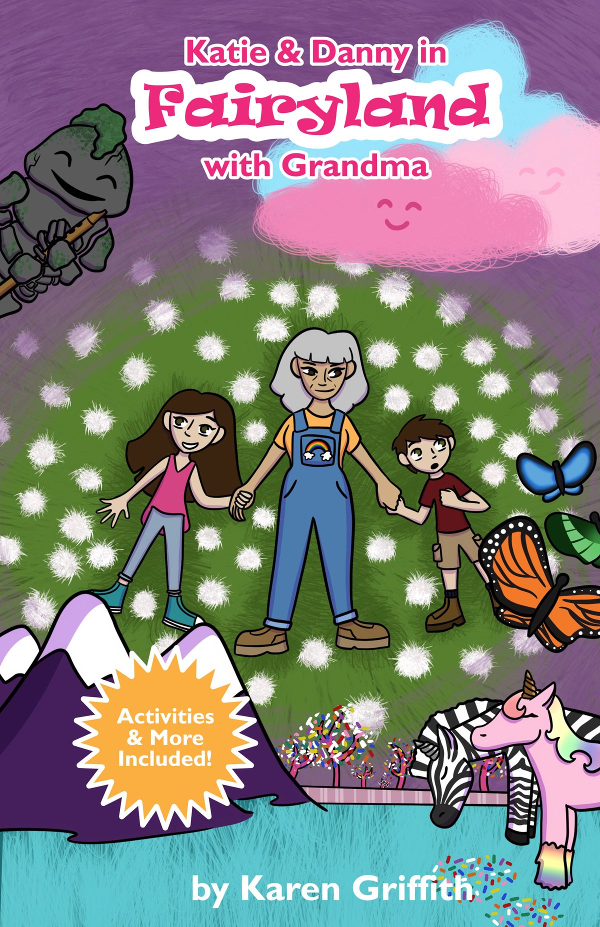 Katie & Danny in Fairyland with Grandma by Karen Griffith