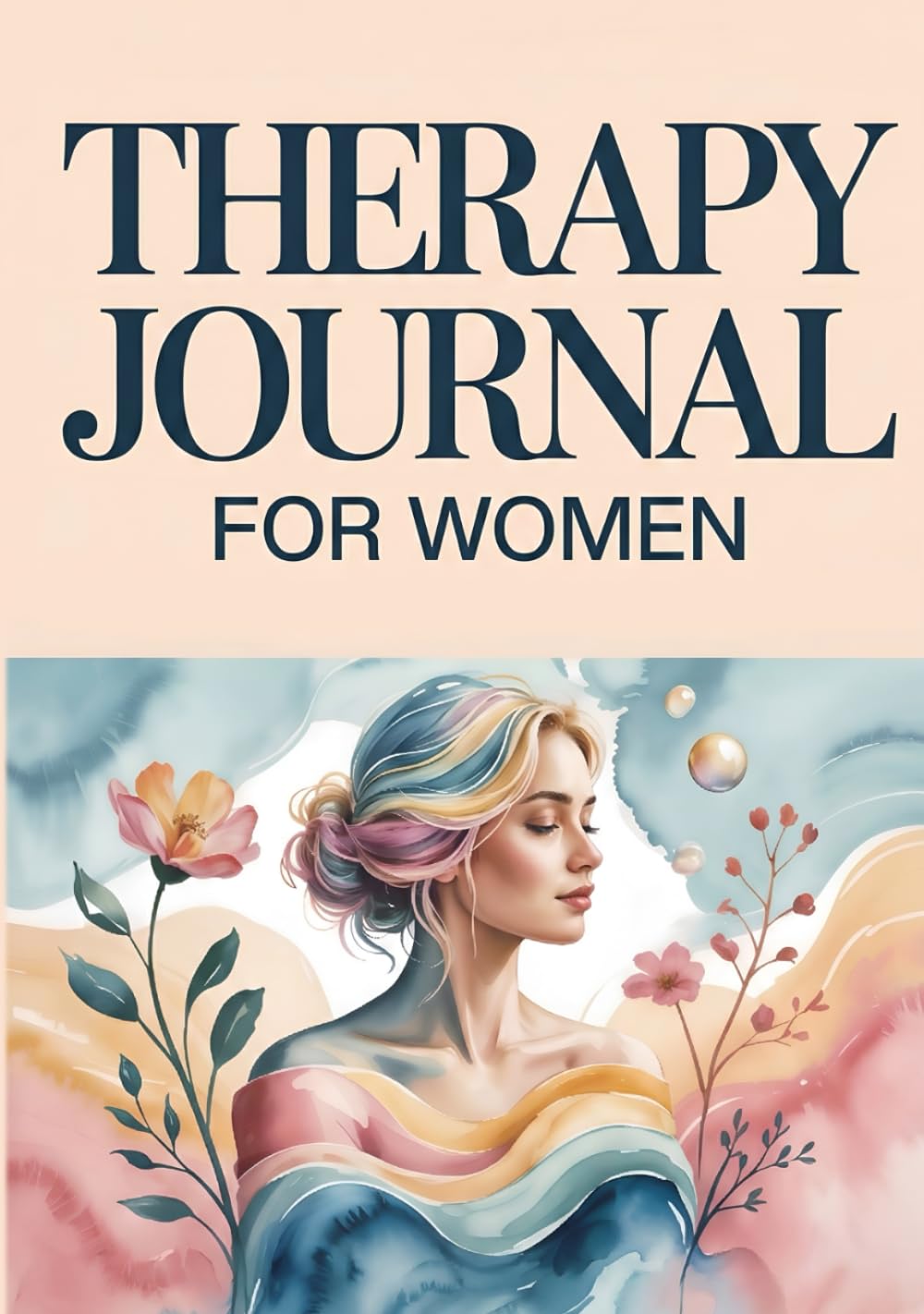 Therapy Journal For Women: A Guided Mental Health Book To Release Overwhelm, Anxiety, And Old Stories. Depression Relief & Self Reflection Journaling With Prompts. Healing Gifts For Women. by Stellar Lights Publications