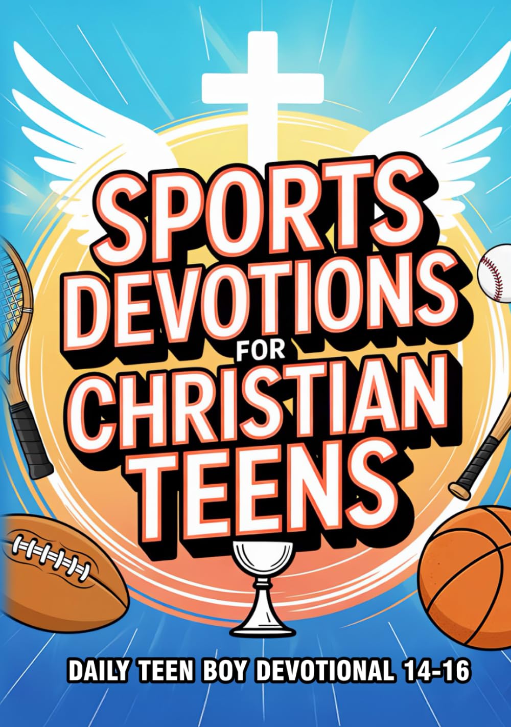 Sports Devotions For Christian Teens - Daily Teen Boy Devotional 14-16: Strengthen Your Faith To Conquer Any Obstacle With Purpose And Resilience. ... Gifts For Teenage Boys & Young Men. by Stellar Lights Publications