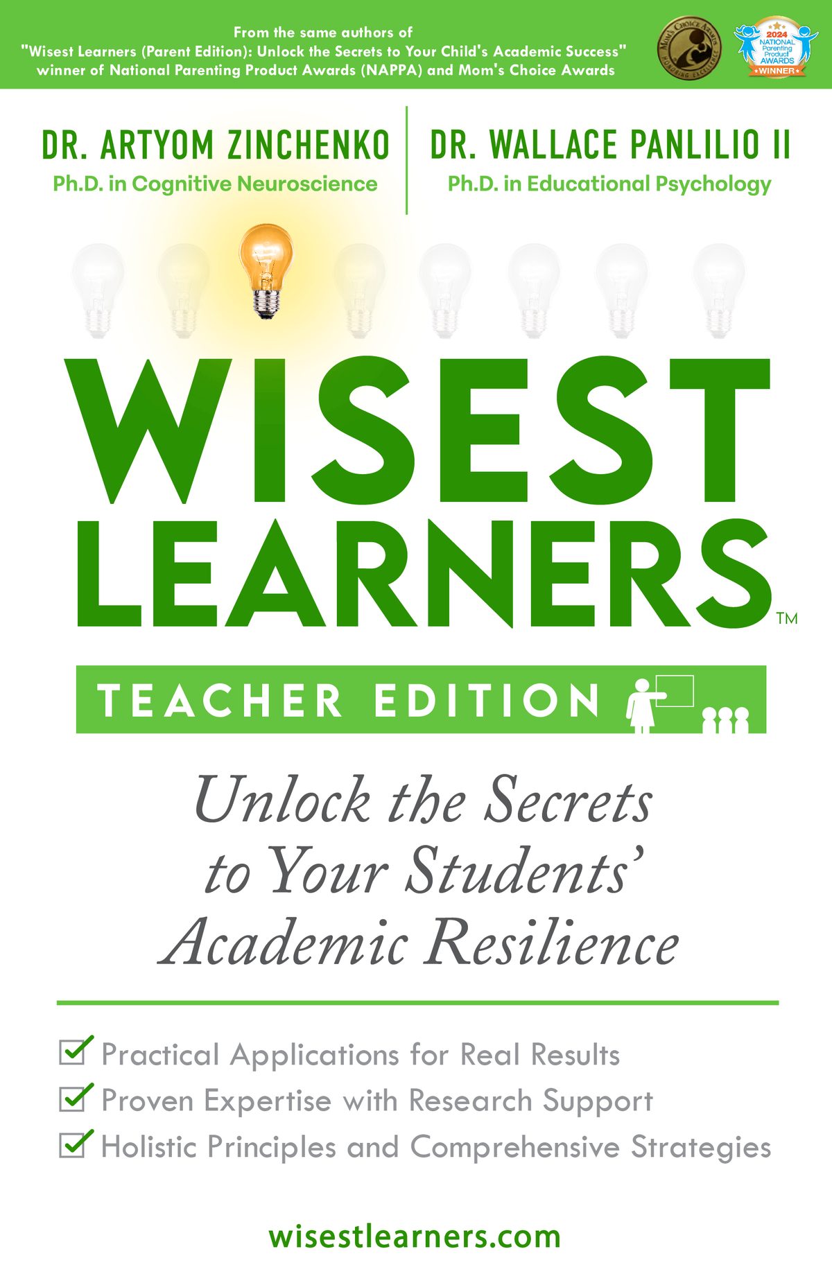 Wisest Learners (Teacher Edition): Unlock the Secrets to Your Students’ Academic Resilience by Artyom Zinchenko