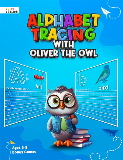 Alphabet Tracing with Oliver the Owl by Oliver The Owl Publishing