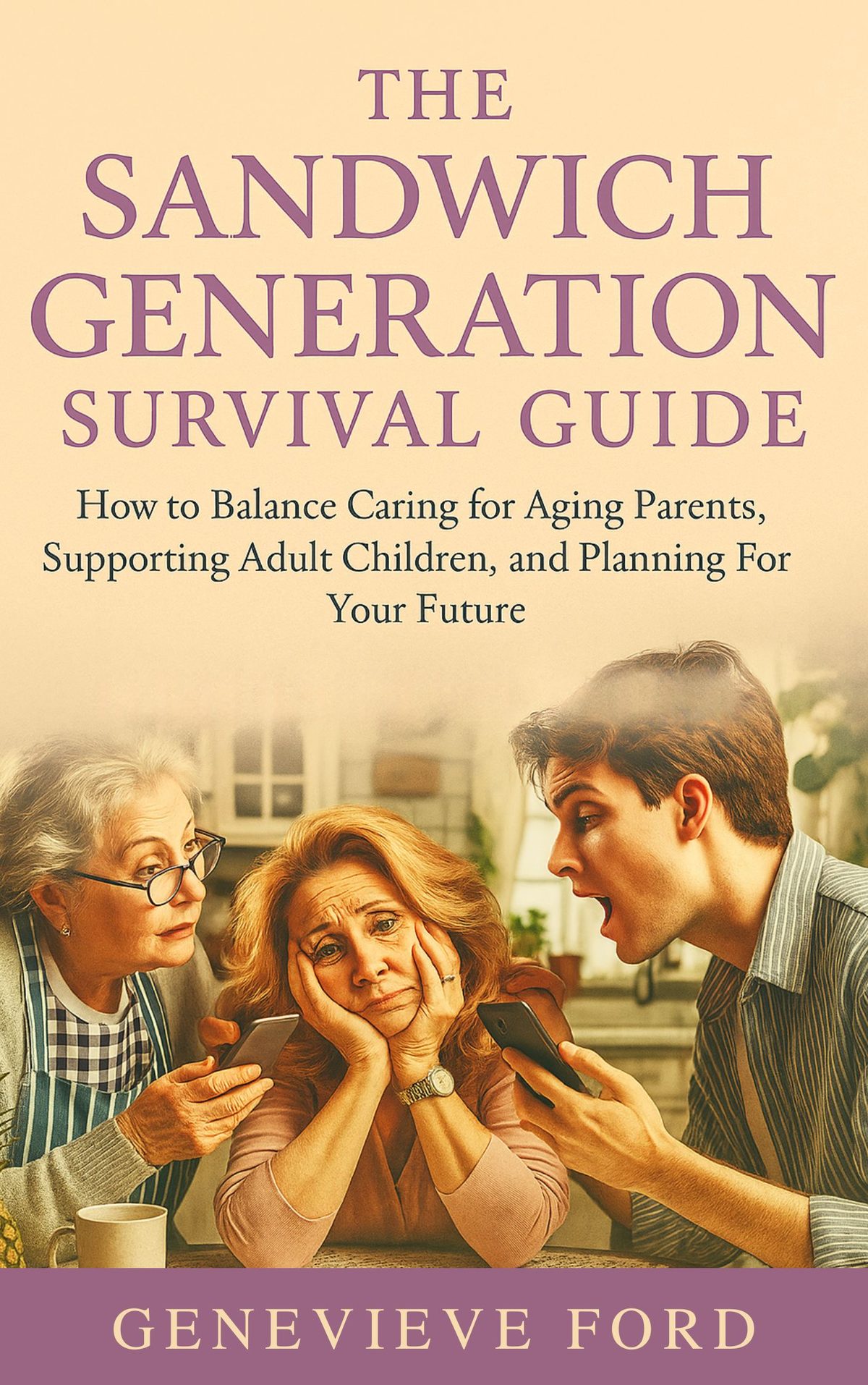 The Sandwich Generation Survival Guide: How To Balance Caring For Aging Parents, Supporting Adult Children, and Planning For Your Future by Genevieve "Jenny" Ford