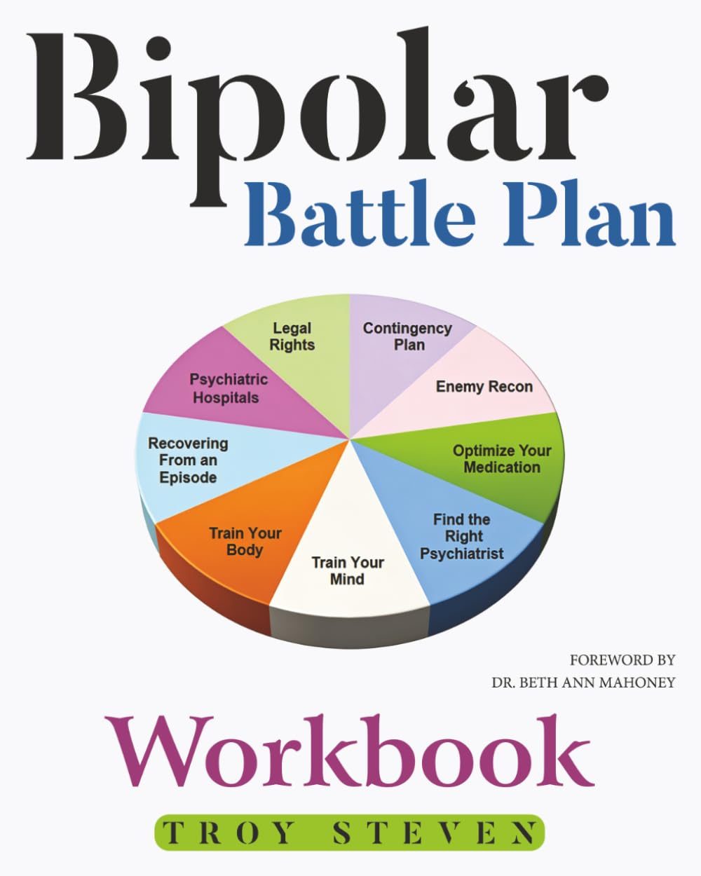 Bipolar Battle Plan Workbook (The Breaking Bipolar Series) by Troy Steven