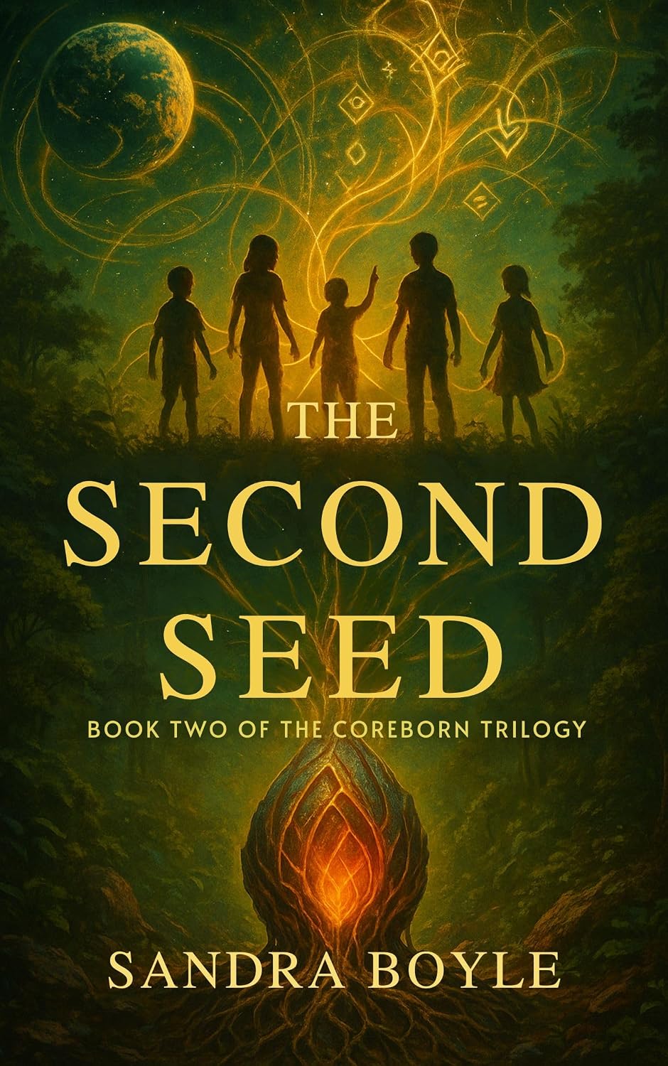 The Second Seed: Book 2 The Coreborn Trilogy by Sandra Boyle