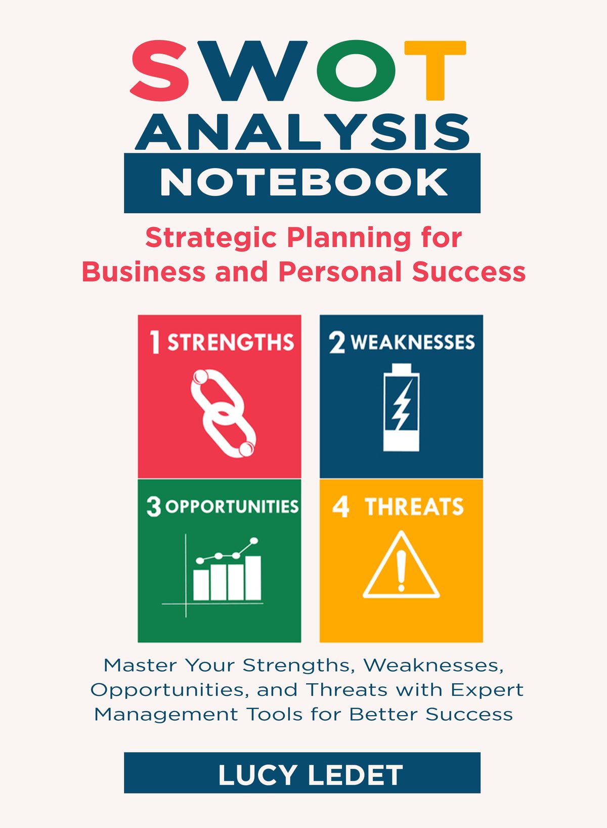 SWOT Analysis Notebook: Strategic Planning for Business and Personal Success by Lucy ledet