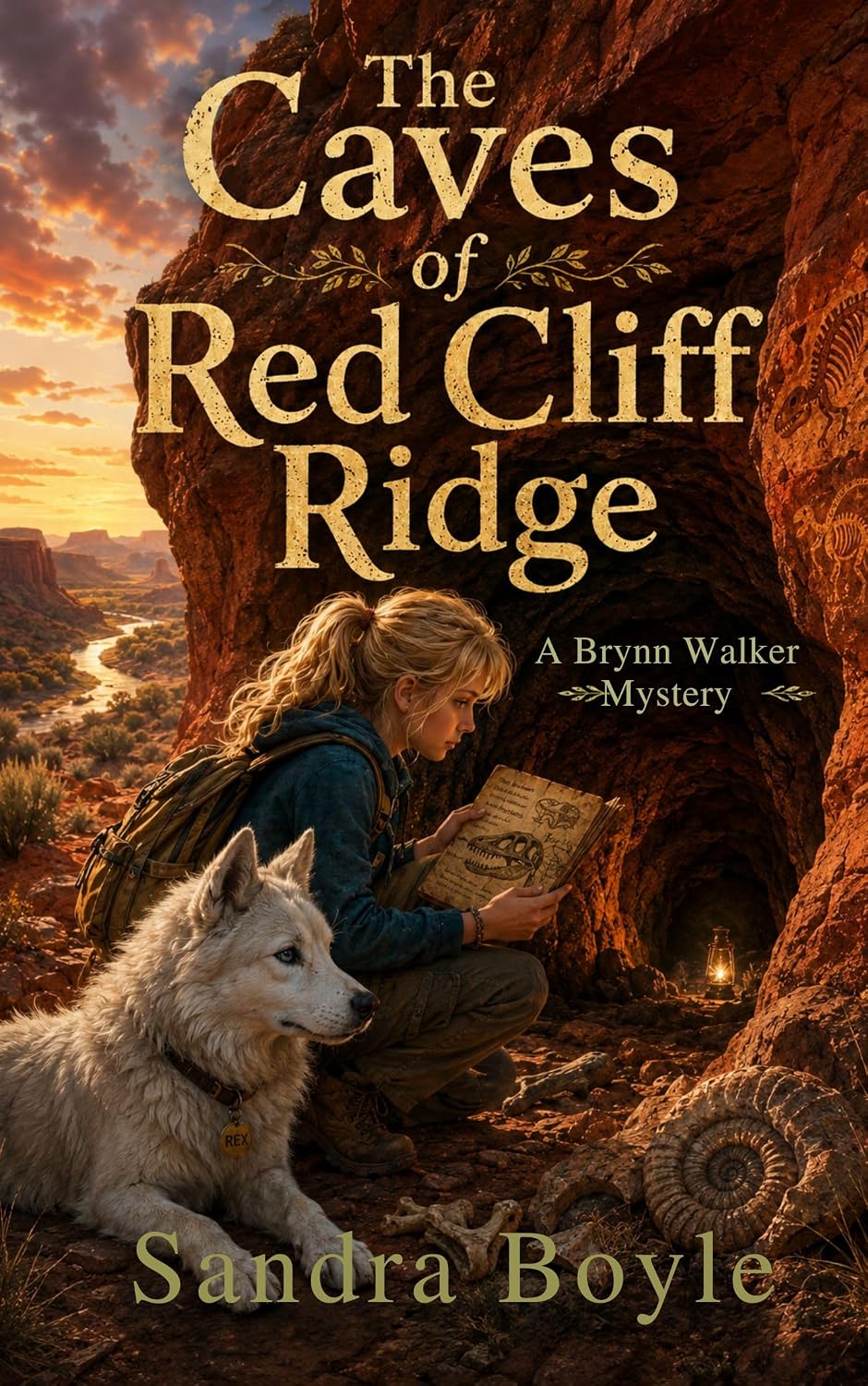 The Caves of Red Cliff Ridge: A Brynn Walker Mystery by Sandra Boyle