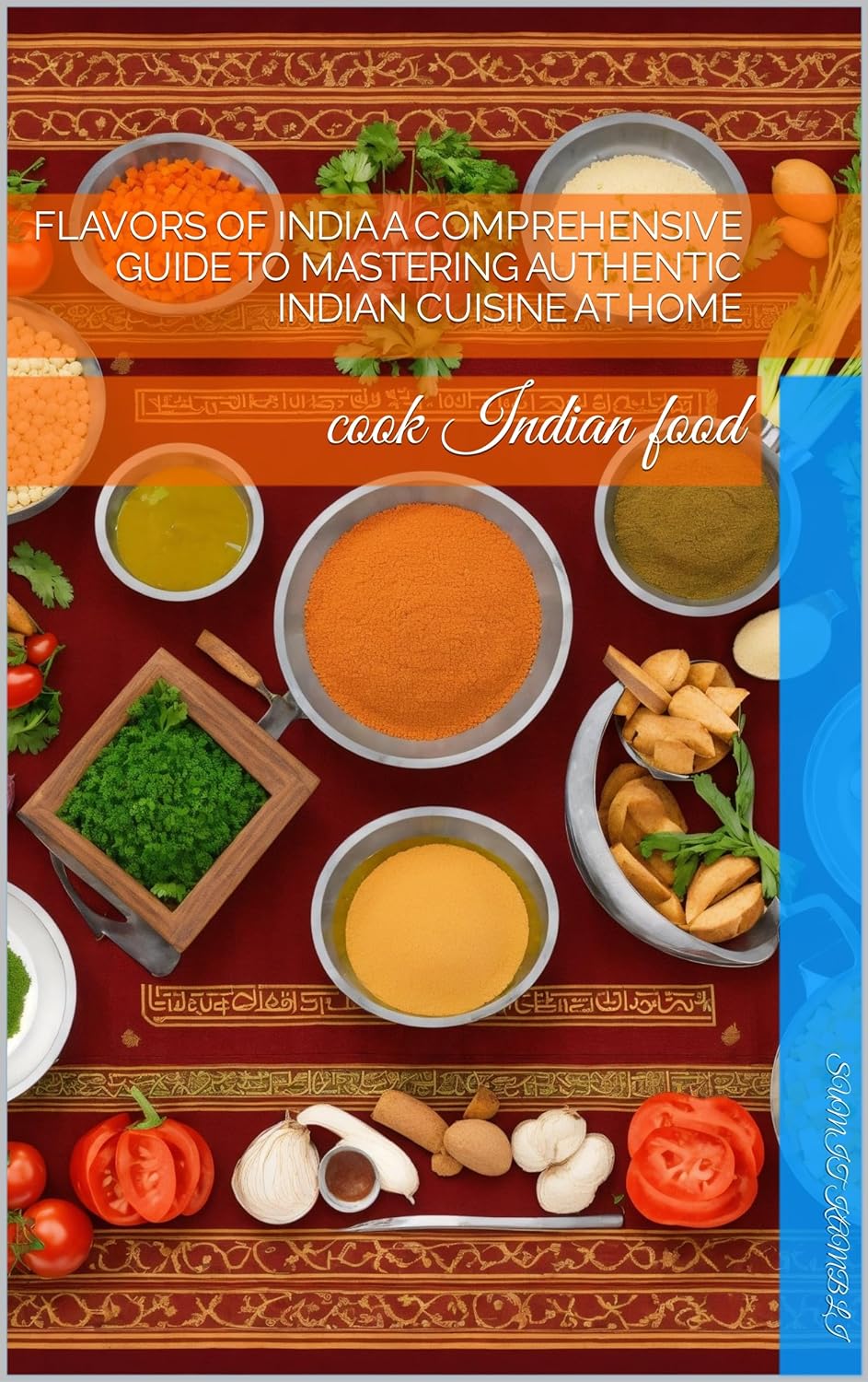 Flavors of India A Comprehensive Guide to Mastering Authentic Indian Cuisine at Home: cook Indian food by sumit kambli