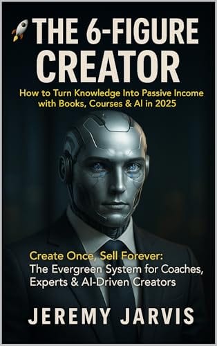 The 6-Figure Creator: How to Turn Knowledge into Passive Income with Books, Courses & AI in 2025: Create Once, Sell Forever: The Evergreen System for Coaches, Experts & AI-Driven Creators by Jeremy Jarvis