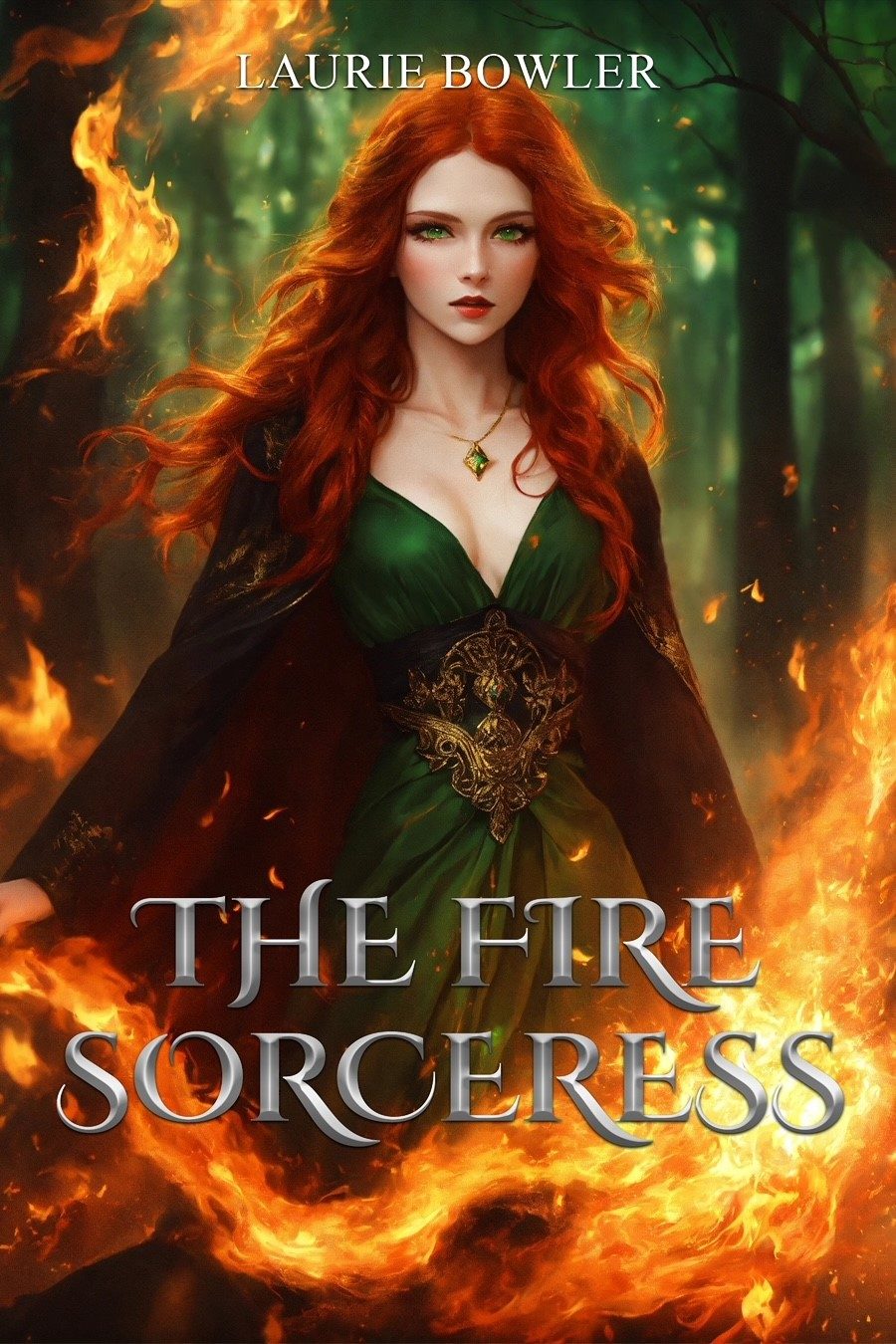 The Fire Sorceress by Laurie Bowler