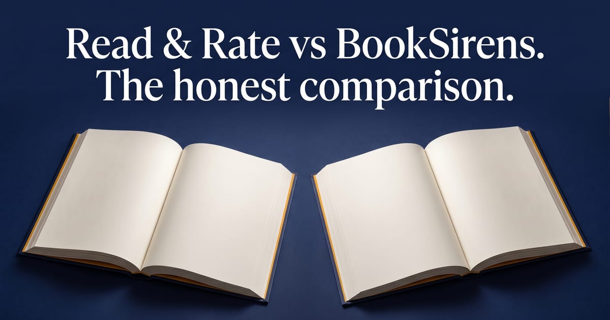 Read & Rate compared with BookSirens